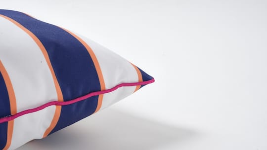 14" x 20" Striped Lumbar Outdoor Pillow by Ashland®